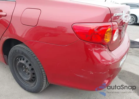 2010 Toyota Corolla Le из США, поврежденный, VIN 2T1BU4EE4AC509704